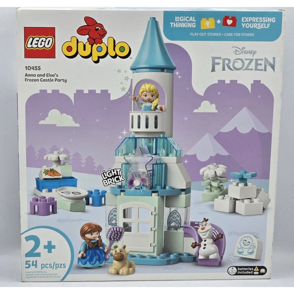 LEGO DUPLO Disney Anna and Elsa's Frozen Castle Party 10455
